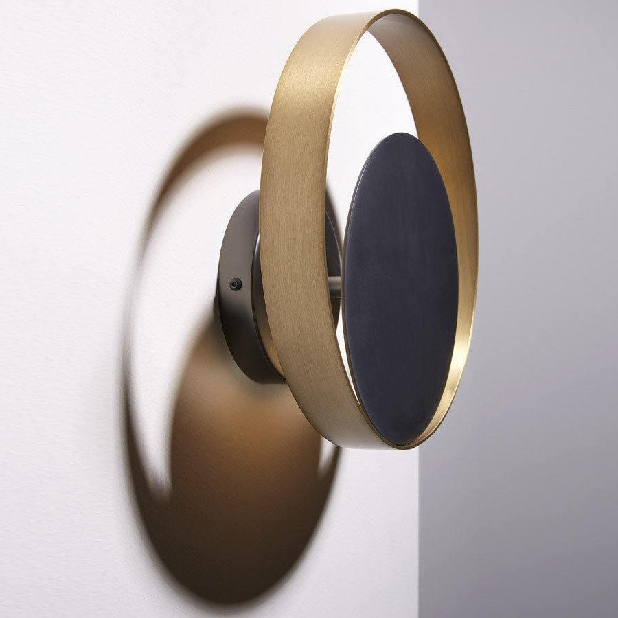 Eclipse Retro Circle Wall Lamp