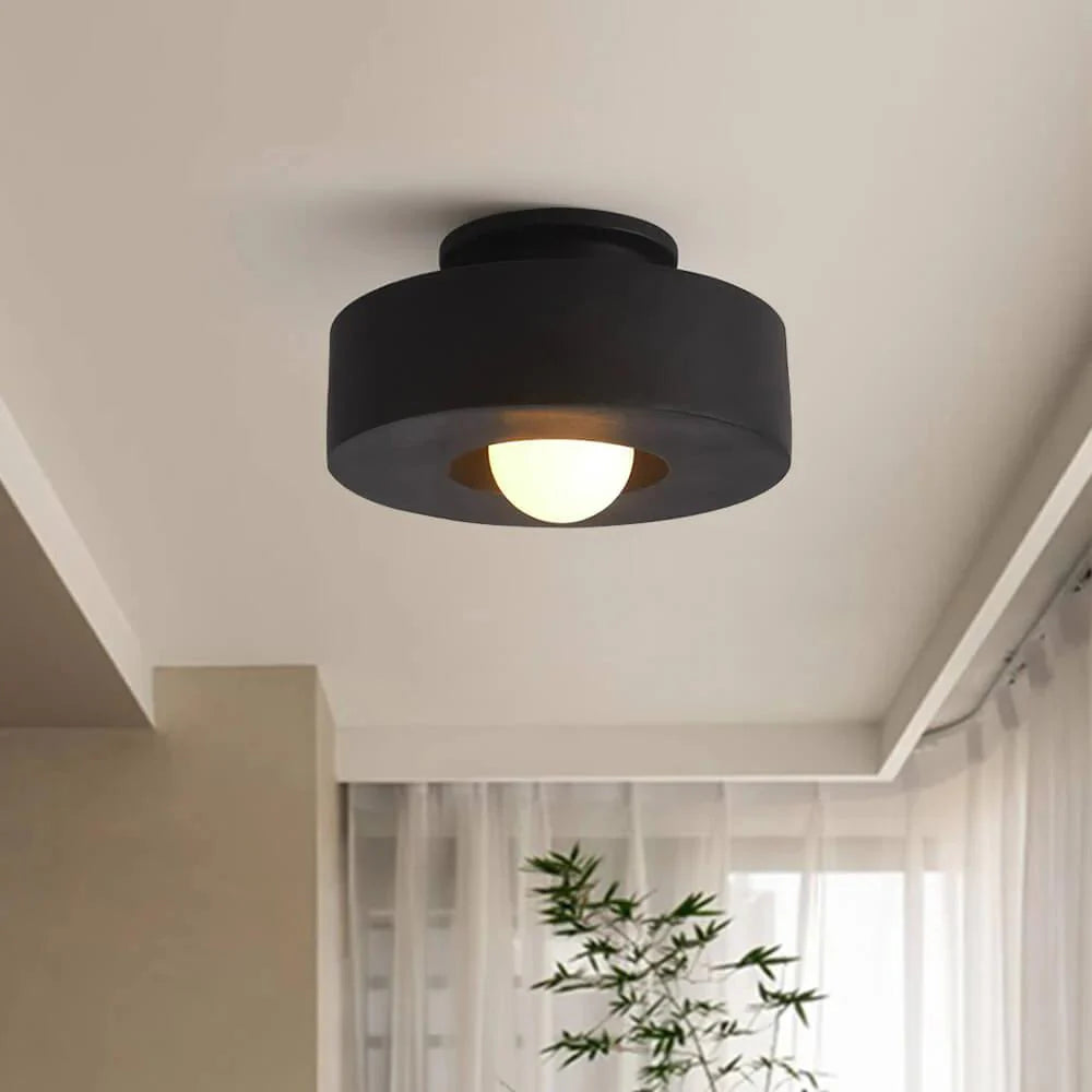 Lampada da soffitto a cerchio LED in stile nordico