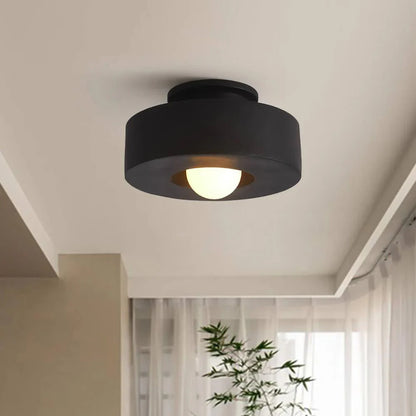 Lampe de plafond circulaire LED de style nordique