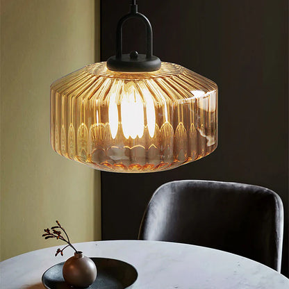 Retro Glass Nordic Loft Design Pendant Light