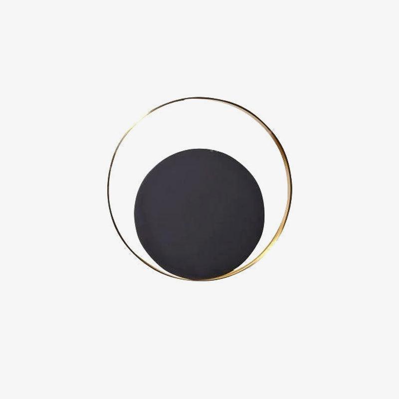 Eclipse Retro Circle Wall Lamp