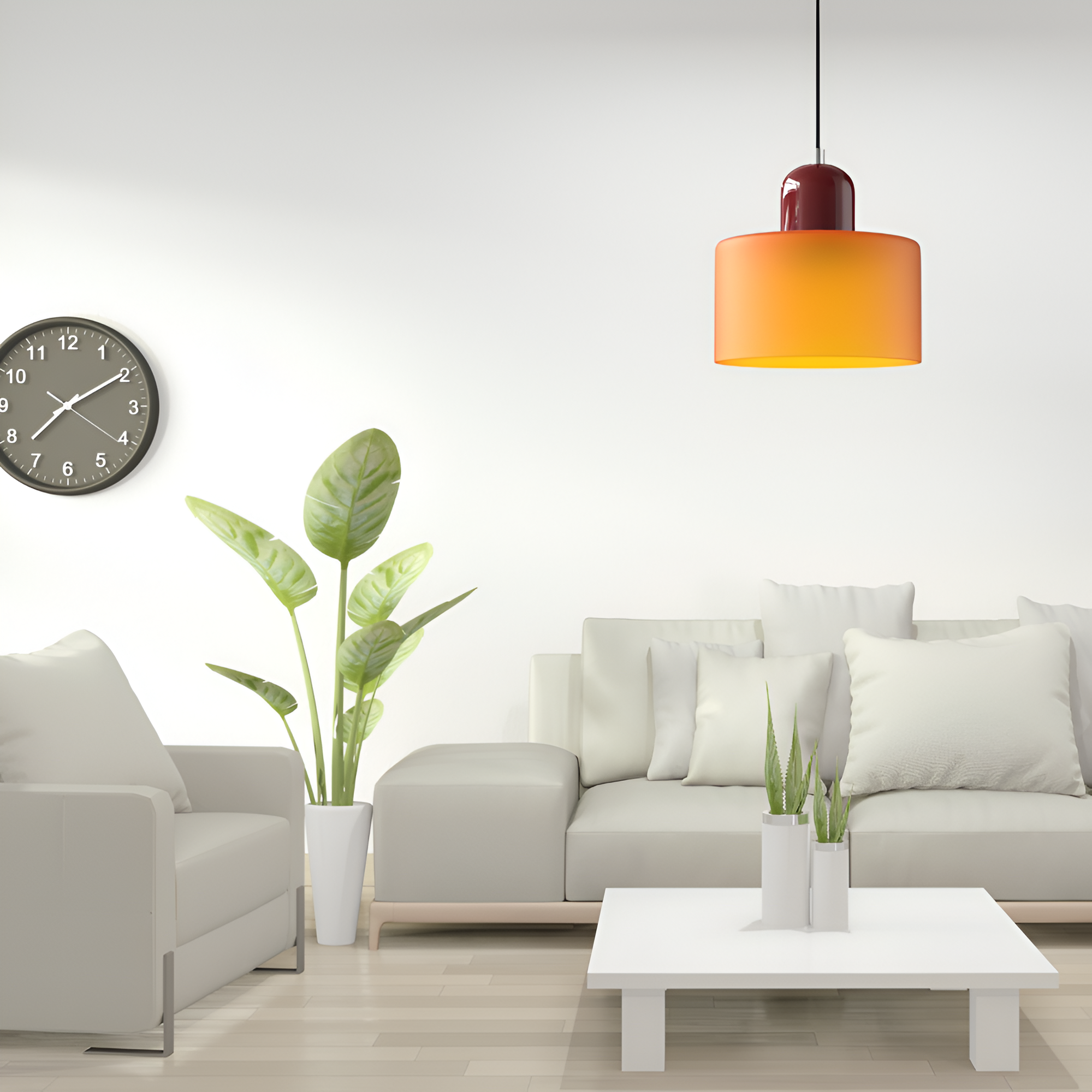 Nordic Glass Shade Pendant Light