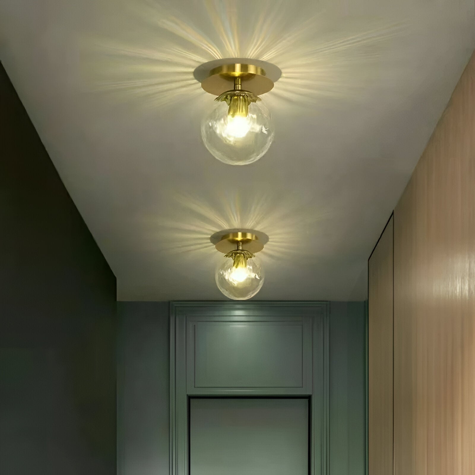 Lumière de plafond LED pour allées et couloirs