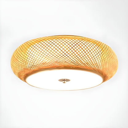 Muto Handmade Rattan Ceiling Light