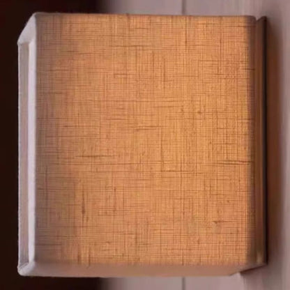 Tracy Japandi Fabric Shade Wall Light