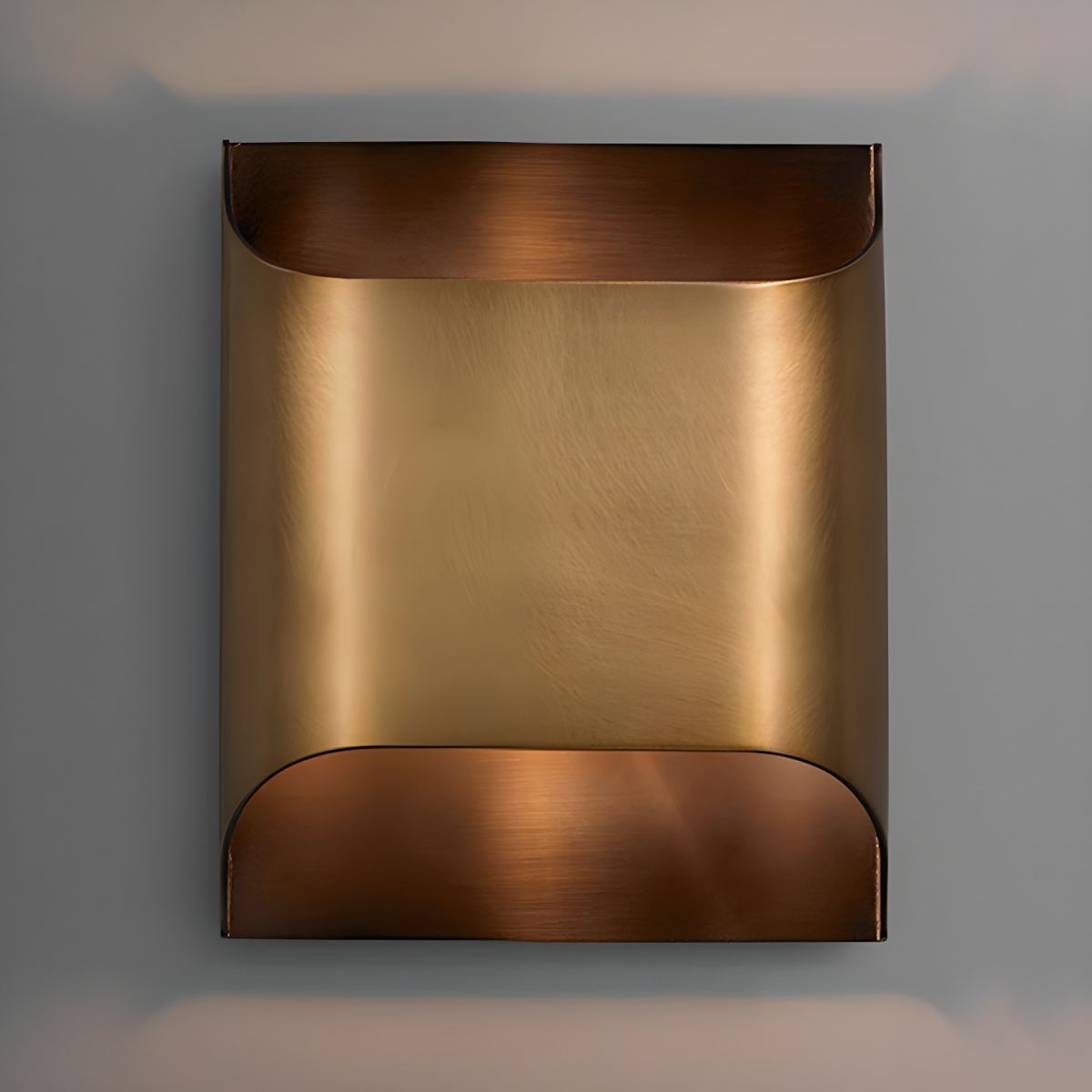Luther Copper Double Lights Antique Style Wall Light