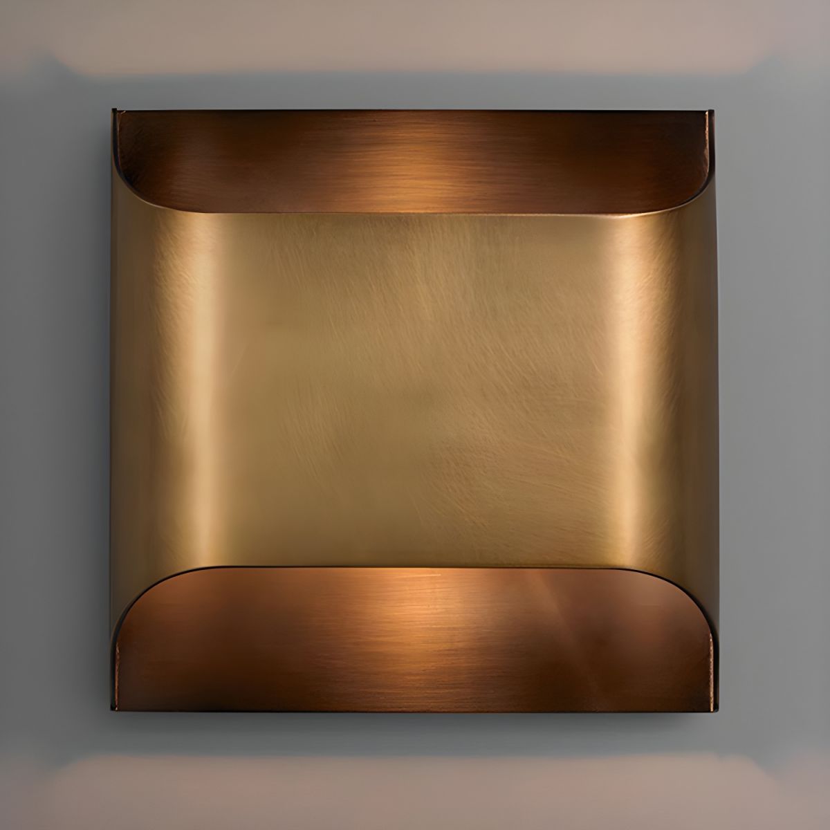 Luther Copper Double Lights Antique Style Wall Light
