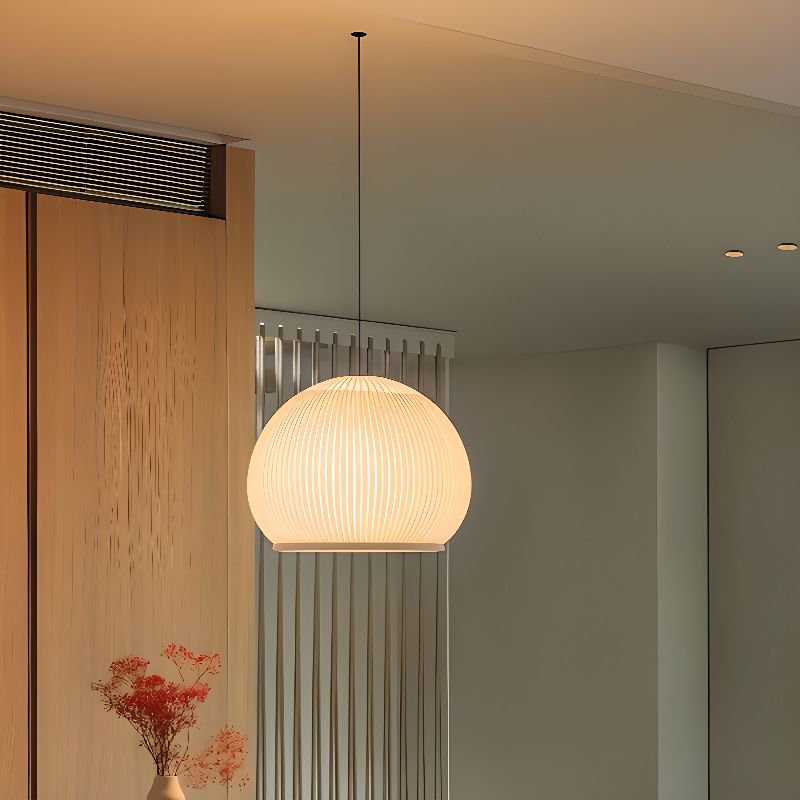 Vibia Knit Fabric Japandi Pendant Light