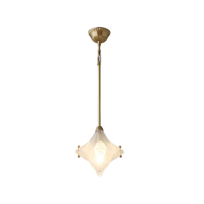 Lyra Star Modern Glass Pendant Light