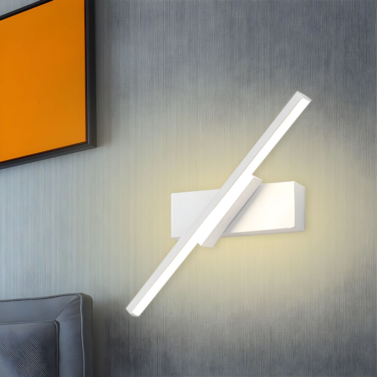 Lámpara de pared LED moderna y rotatable