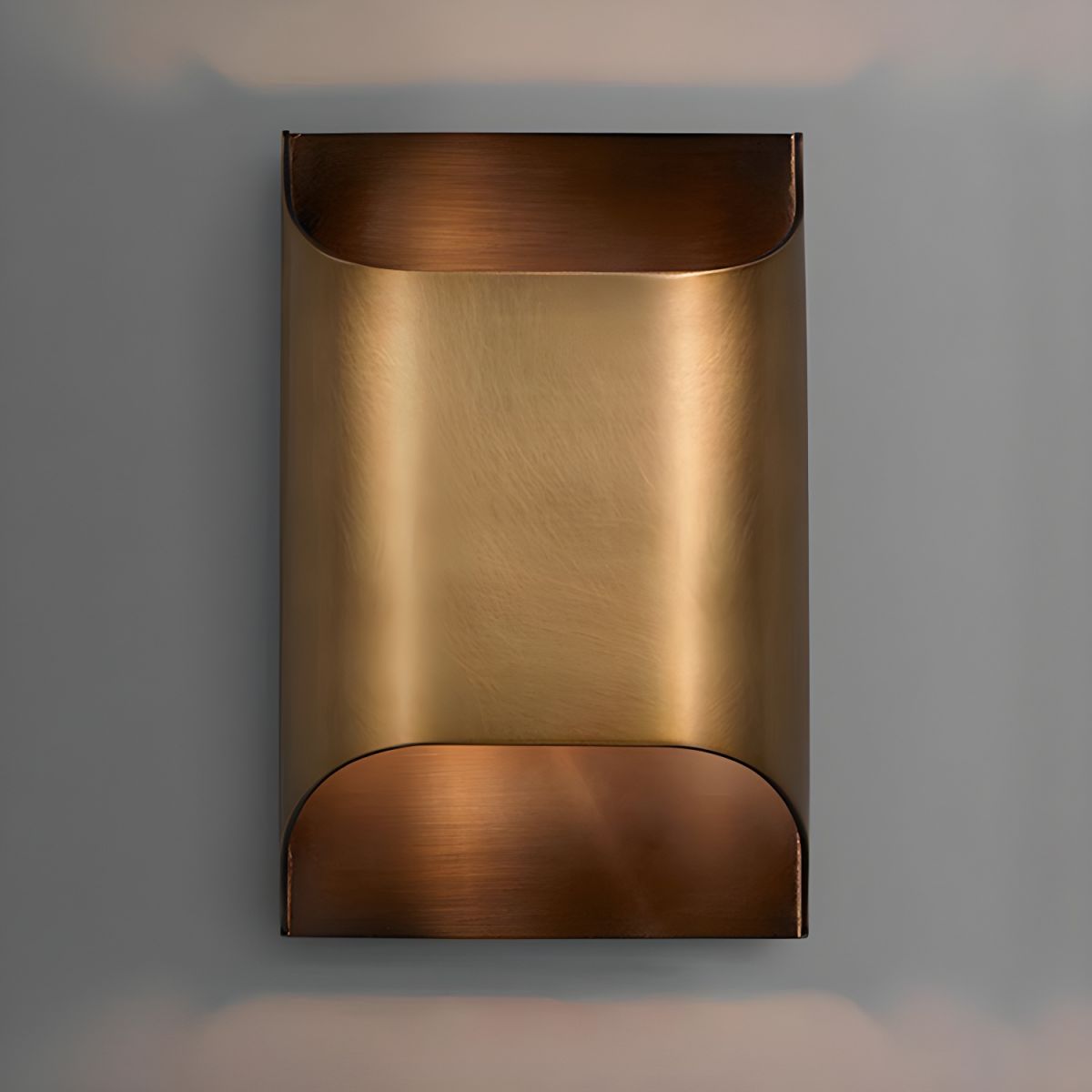 Luther Copper Double Lights Antique Style Wall Light