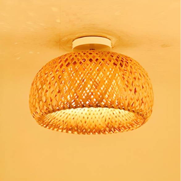 Muto Handmade Rattan Ceiling Light