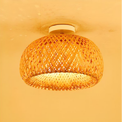 Muto Handmade Rattan Ceiling Light