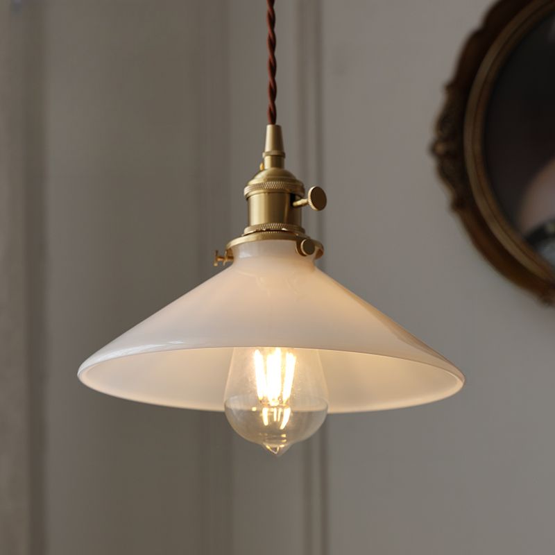 Shanghai Luxe Retro Glass Pendant Light