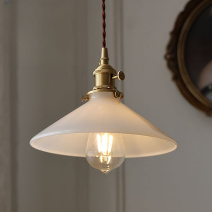 Shanghai Luxe Retro Glass Pendant Light