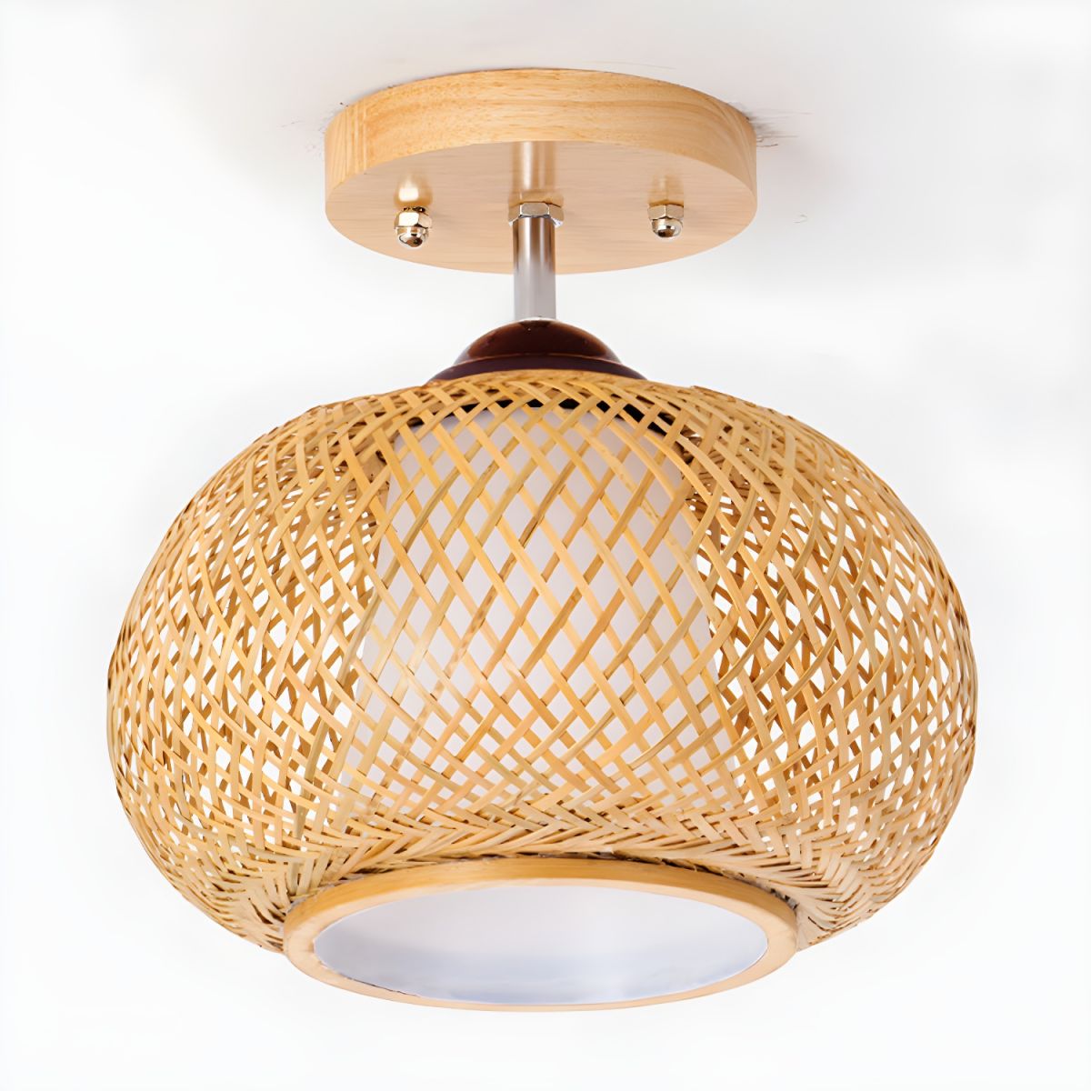 Muto Handmade Rattan Ceiling Light