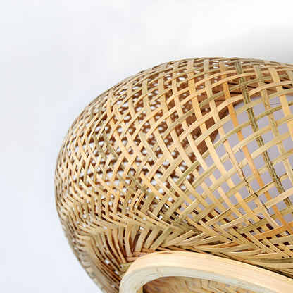 Muto Handmade Rattan Ceiling Light