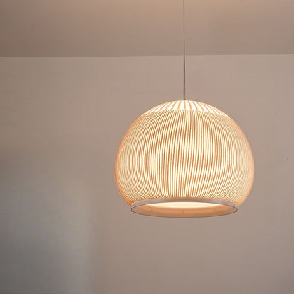 Vibia Knit Fabric Japandi Pendant Light