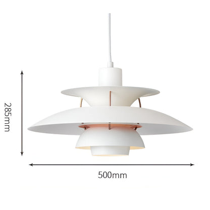 Nordic Modern Flying Layered Shade Pendant Lamp