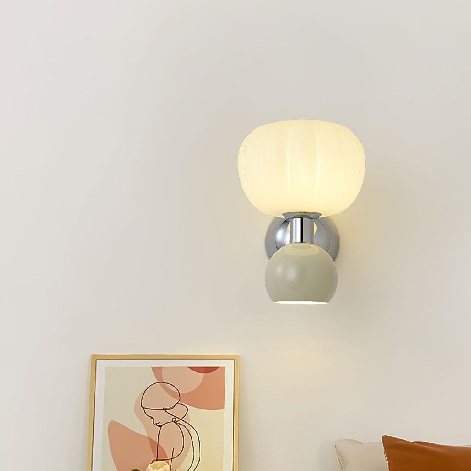 Moderno Cream Sconce Wall Light