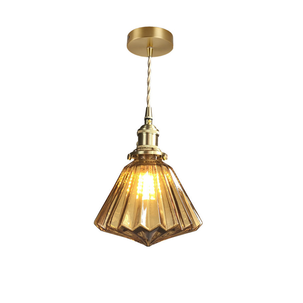 Modern Diamond Glass Pendant Lights