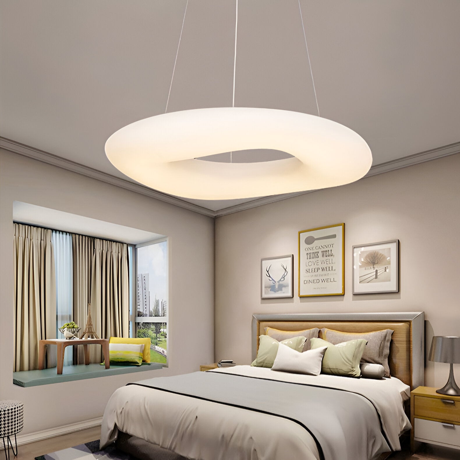 Nordic Oval Shape Stylish Pendant Lamp