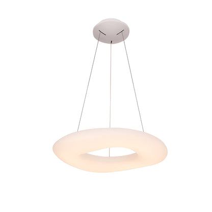 Lampe à pendentif stylée en forme ovale nordique