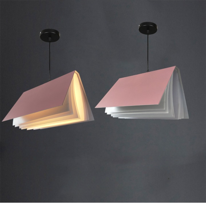 Minori Creative Colorful Book Pendant Light