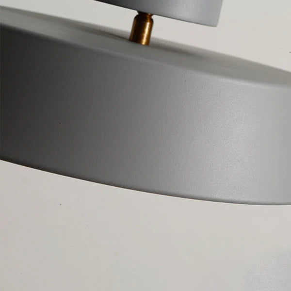 Nordic Minimalist Round Aluminum LED Flush Mount Ceiling Light