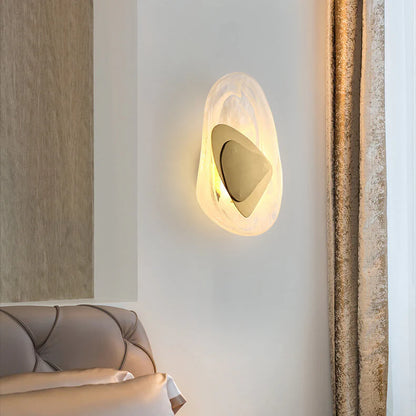 Water Ripple Sculptural Wall Lamp