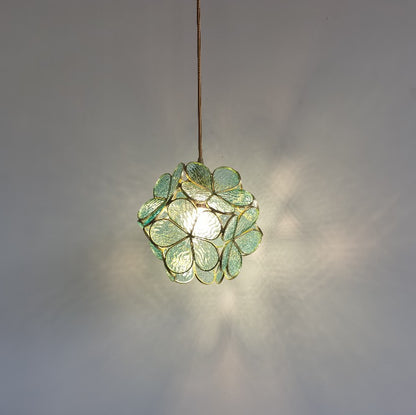 Nordic Handmade Brass Glass Pendant Lamp