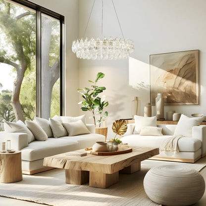 Nordic Crystal Pendant Chandelier