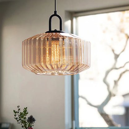 Retro Glass Nordic Loft Design Pendant Light