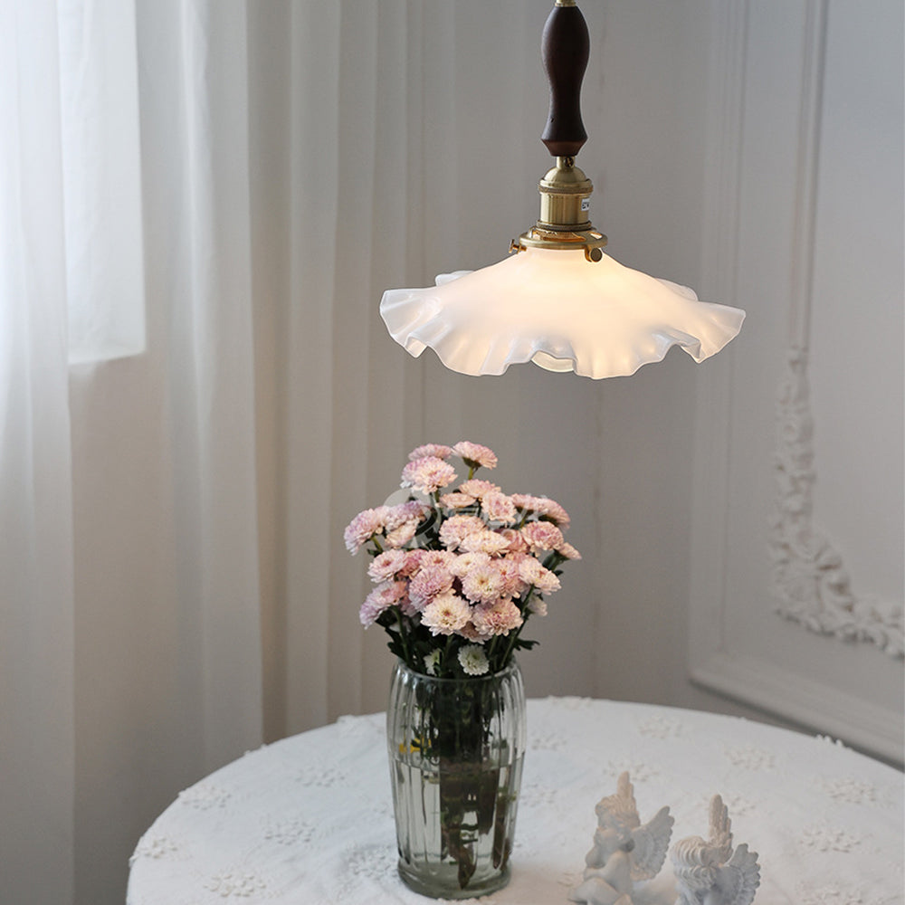 Shanghai Luxe Retro Glass Pendant Light