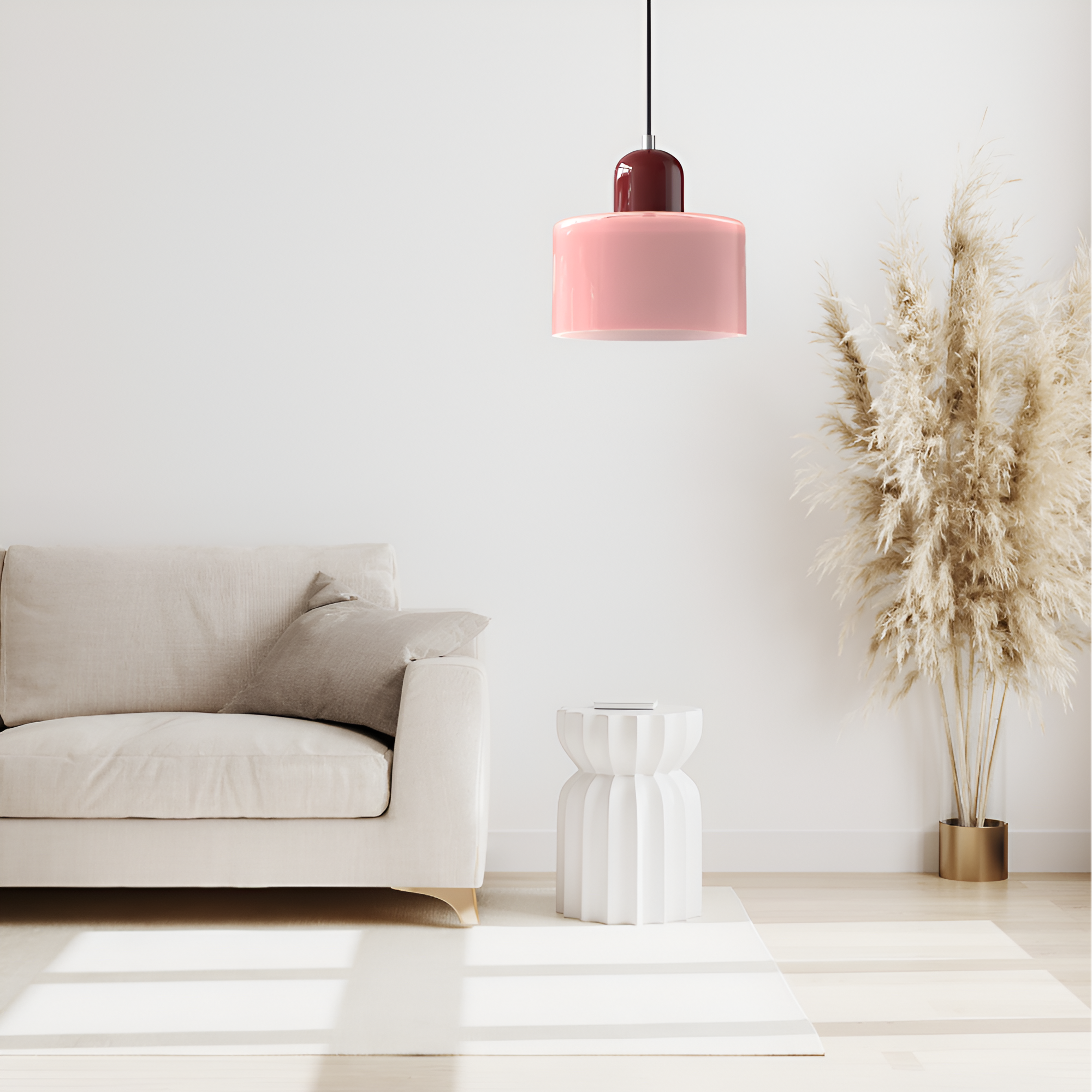 Nordic Glass Shade Pendant Light