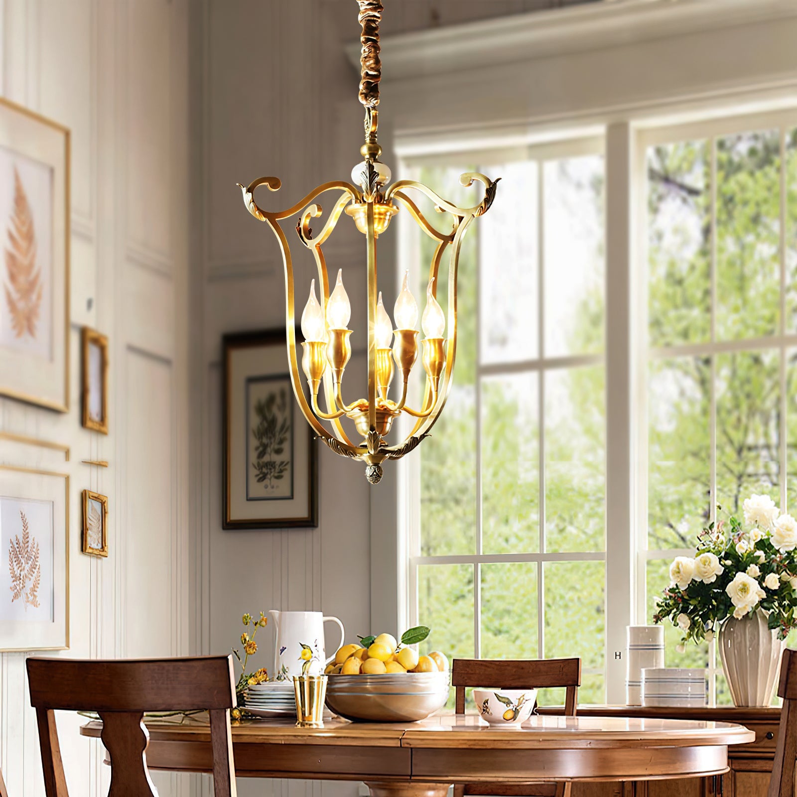 Farmhouse Lantern Pendant Lamp