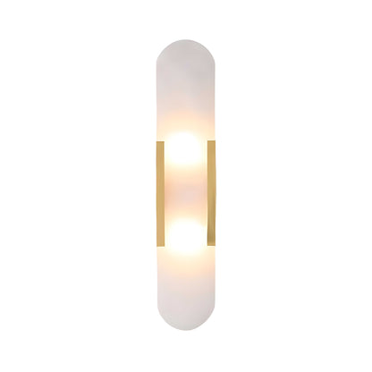 Elongated Alabaster Wall Lamp