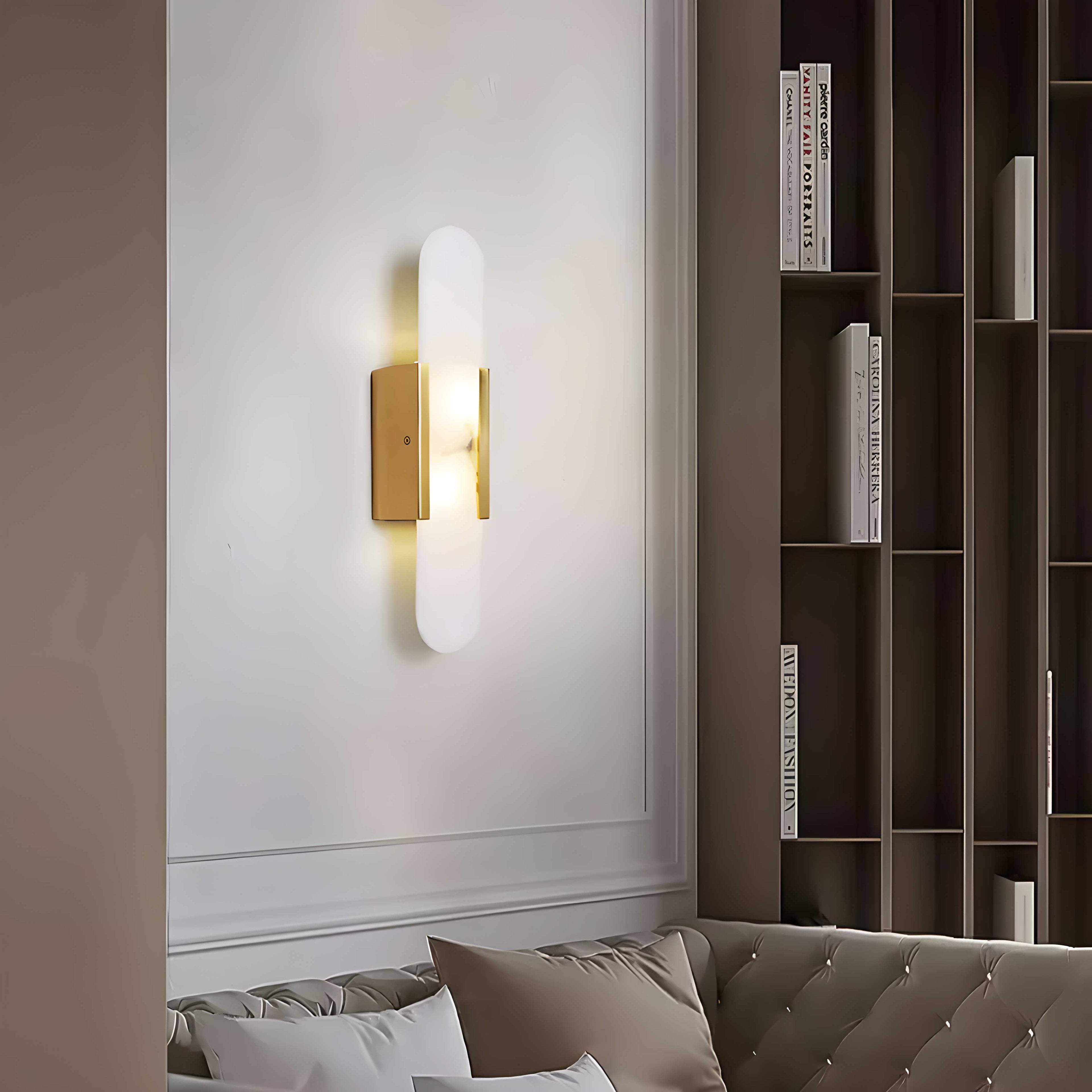 Nordic Alabaster Natural Wall Lamp