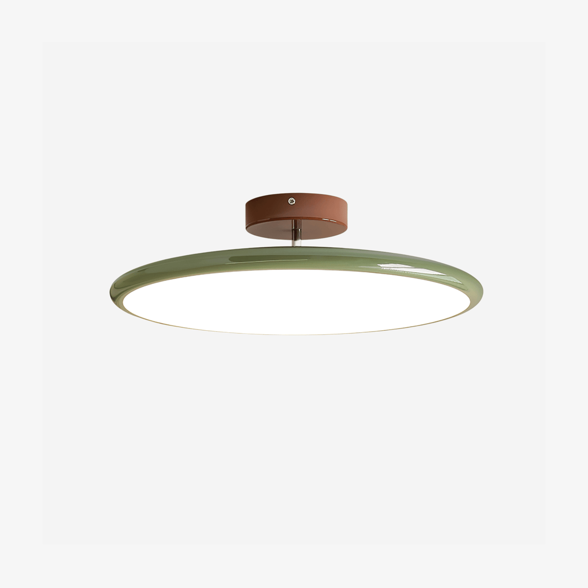 Zayn French Cream Style Acrylic Shade Ceiling Light