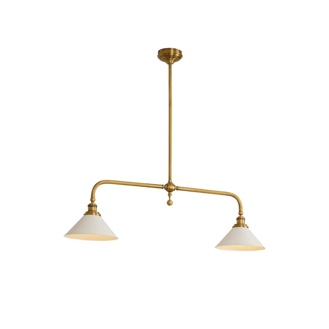 Alaric Linear Brass Modern Pendant Light