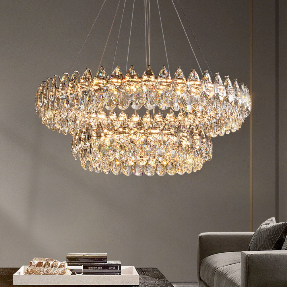 Nordic Crystal Pendant Chandelier