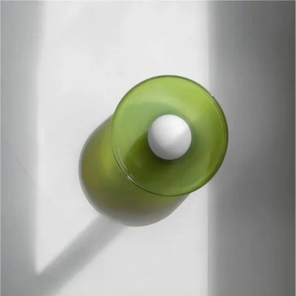 The Olive Disc Wall and Ceiling Lamp