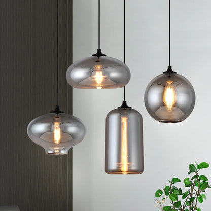 Nordic Hanging Loft Glasslustre Pendant Light