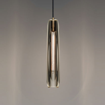 Aurora Luxe Modern Crystal Glass Pendant Light