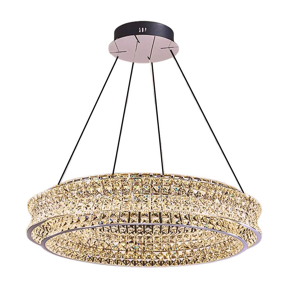 Vercellese Clear Crystal Chandelier