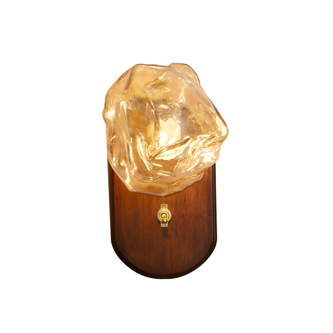 Nordic Simple Ice Glass Cube Wall Light