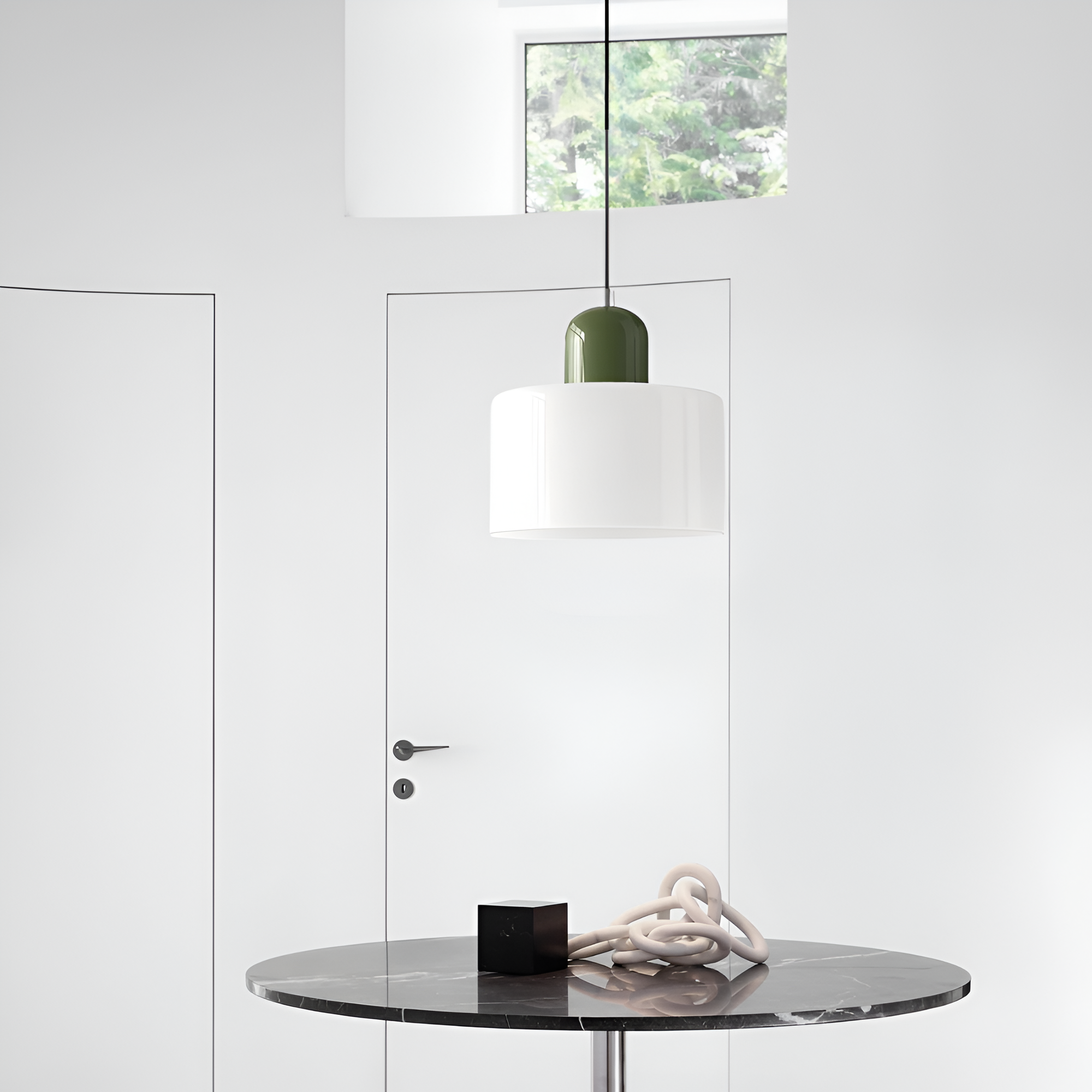 Nordic Glass Shade Pendant Light