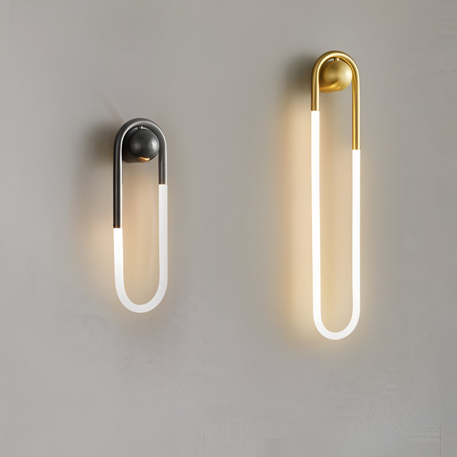 Nordic Minimalist U-förmige Wandlampe