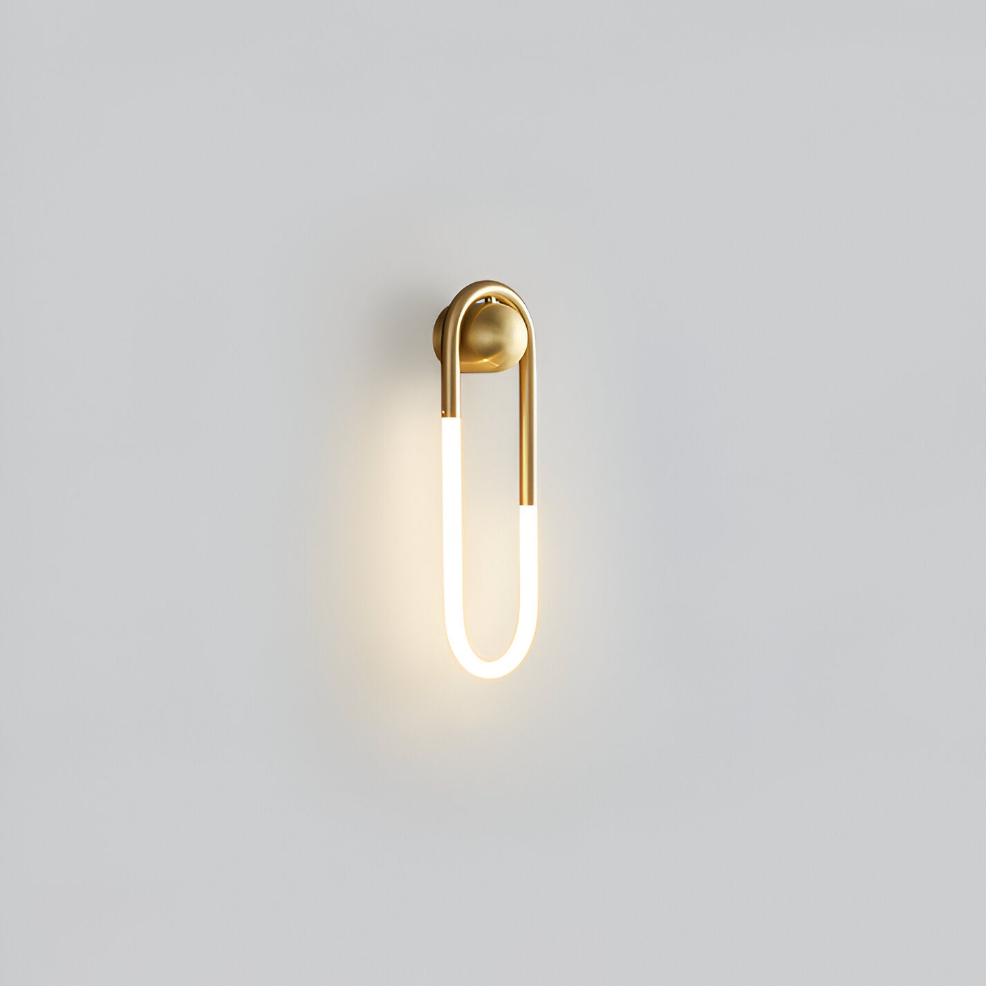 Lampada da parete a forma di U in stile nordico minimalista