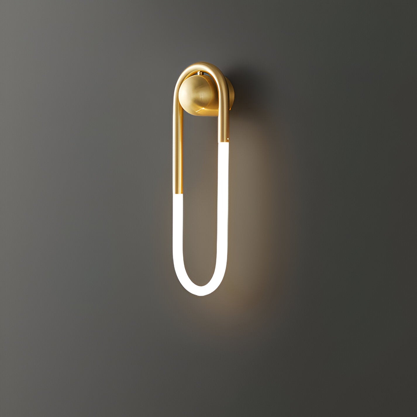 Nordic Minimalist U-förmige Wandlampe